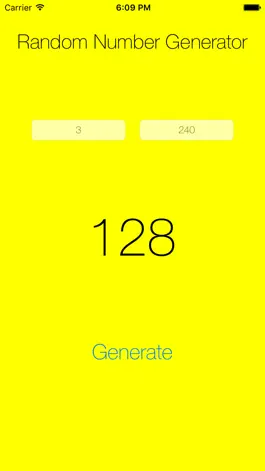 Game screenshot Random Number Generator - Easy mod apk