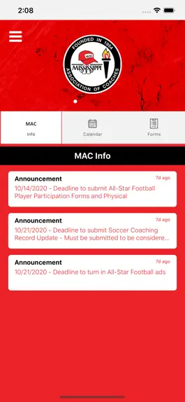 Game screenshot Mississippi Assoc. of Coaches mod apk