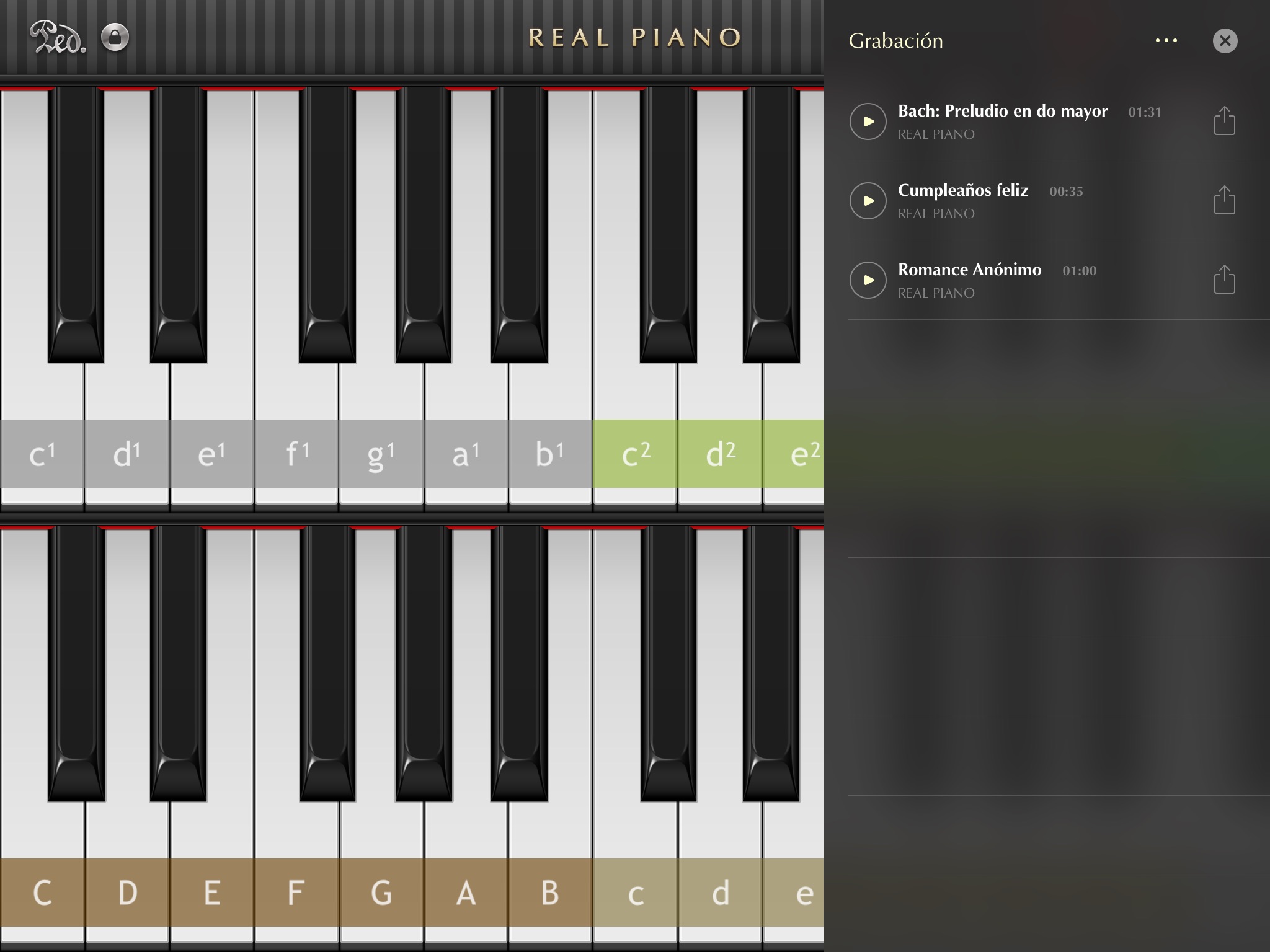 Real Piano™ screenshot 2