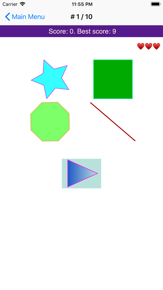 #3. Numbers, Shapes and Colors (iOS) By: Azamat Orazbayev