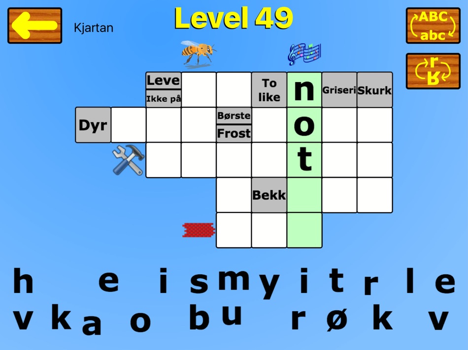 #2. Barnekryssord (iOS) 来自: Kjartan Leine