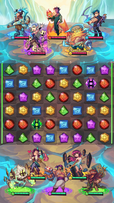 Puzzle Brawl - Match 3 RPGのおすすめ画像6