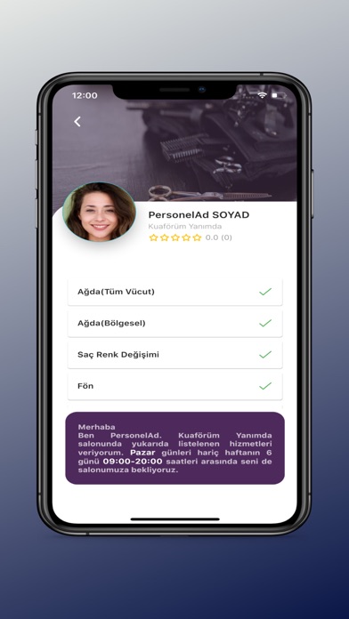 Kuaförüm Yanımda Screenshot