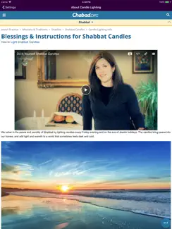 Shabbat & Holiday Times Legacy iPad image 4