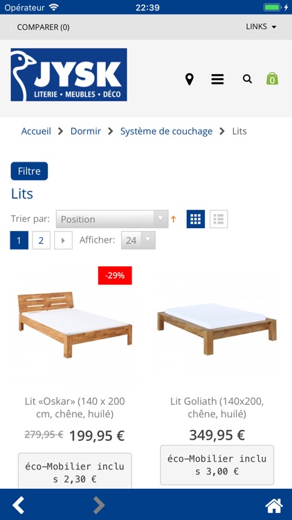 JYSK - Literie, Meubles, Déco