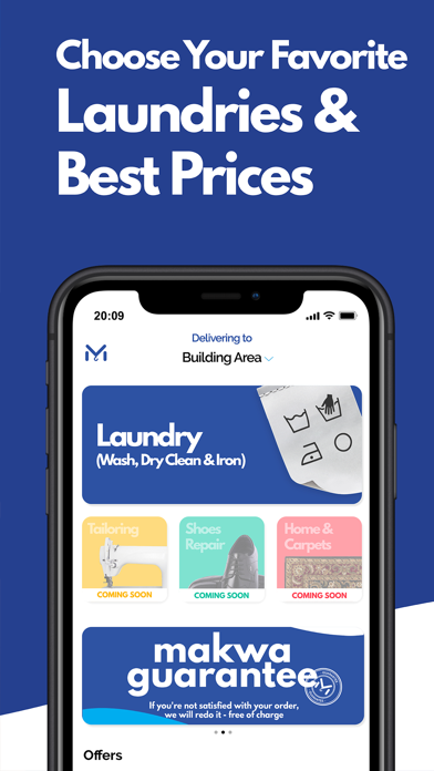 Makwa | Laundry marketplace Screenshot