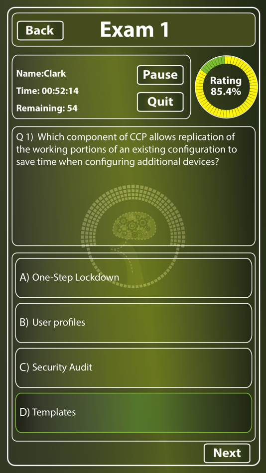 CCNA IINS Security 640 554 - 1.4 - (iOS)