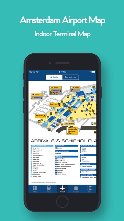 Amsterdam Offline Map, Metro screenshot-3