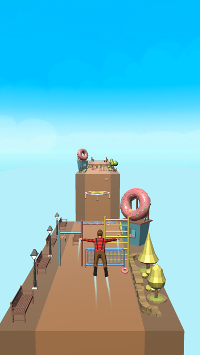 Trampoline Jumper 3D Screenshot