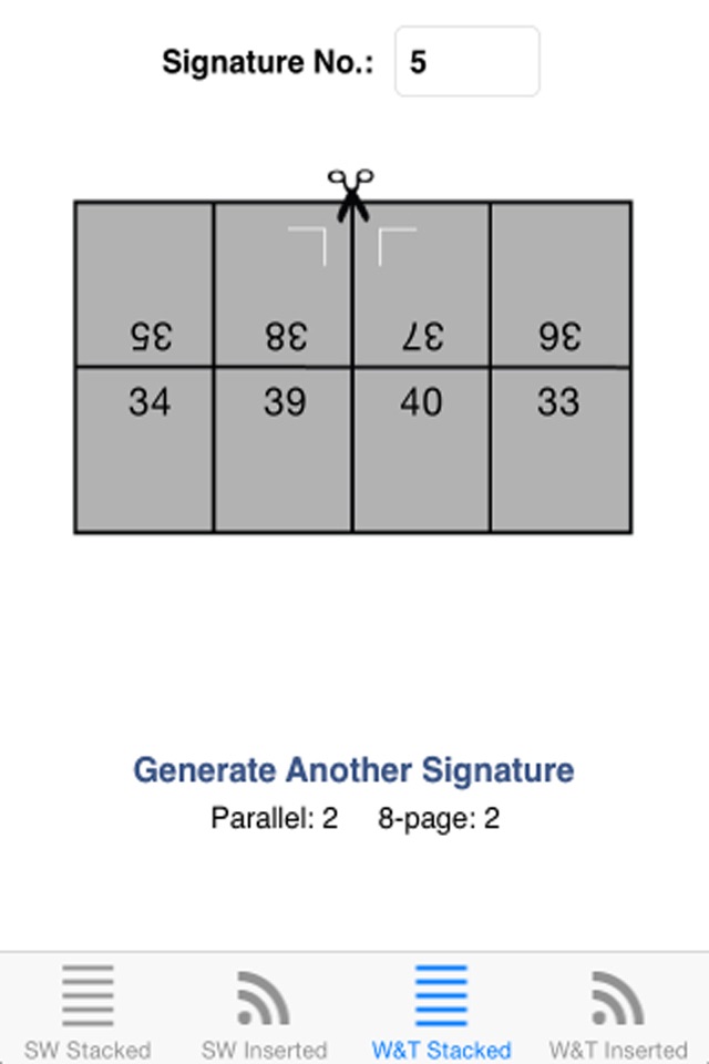 8-up Page Impositions screenshot 3