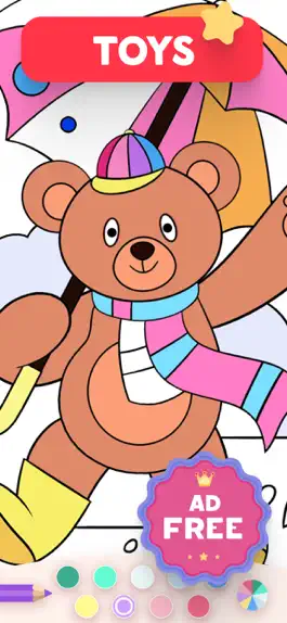 Game screenshot LILPRIN Coloring Book for Kids apk