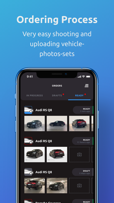 GAD Car Photo App Screenshot