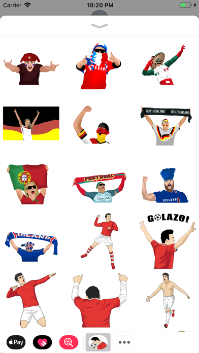 Soccer/Football Emoji Stickers screenshot 4