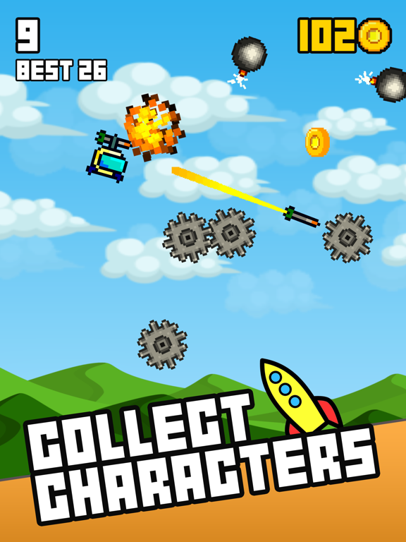 Screenshot #5 pour MIGHTY CHICKEN Endless Ducker