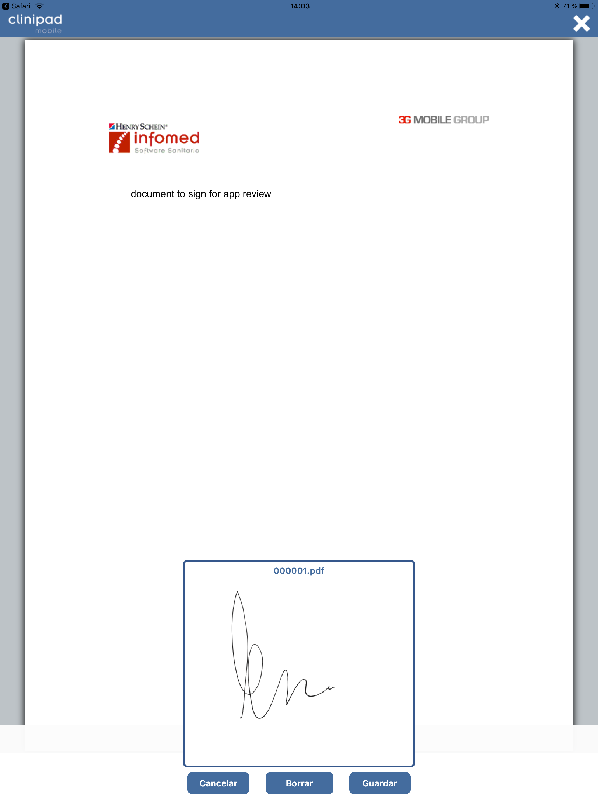 Firma Clinipad screenshot 3