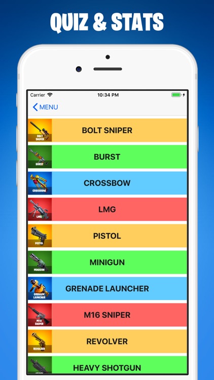 VBuck Quiz & Stat For Fortnite