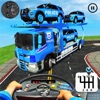 Police Car Transport Truck sim