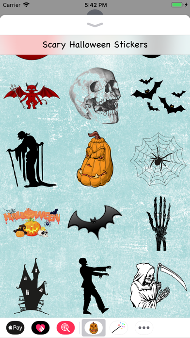 Scary Halloween Stickers screenshot 4