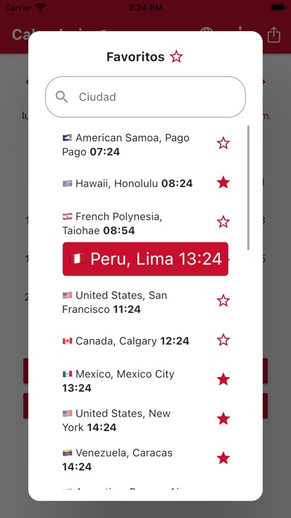 Calendario Peru 2024 screenshot-3
