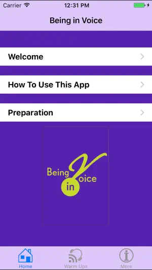 Being in Voice screenshot 1
