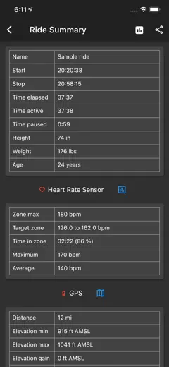 SuperCycle Bike Computerのスクリーンショット（7/10）