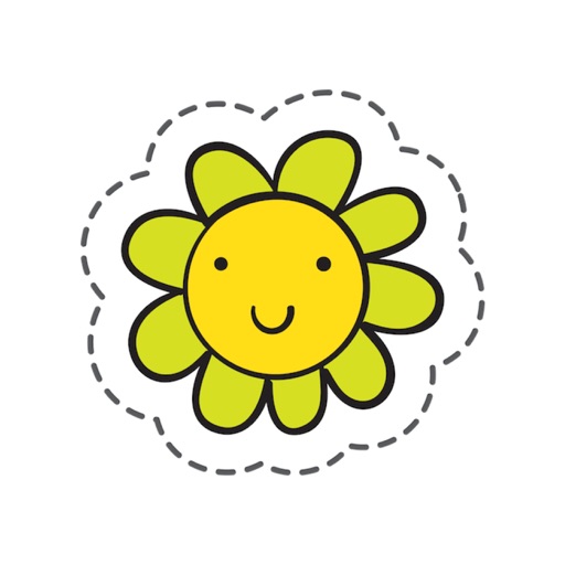 Lovely Flowers Stickers icon