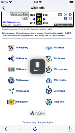 TimeWebBrowser screenshot 2