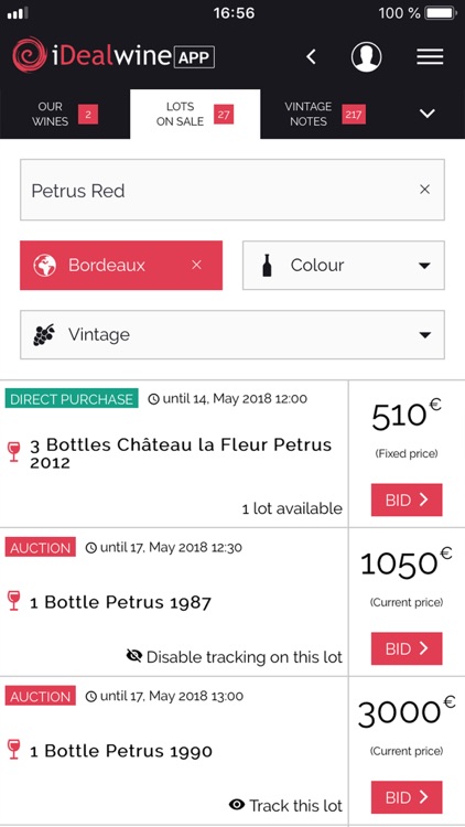 iDealwine - Wine Price screenshot-3