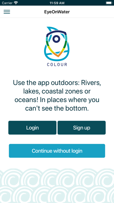 How to cancel & delete EyeOnWater - Colour from iphone & ipad 1
