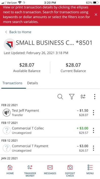 CNB St. Louis Digital Banking Screenshot