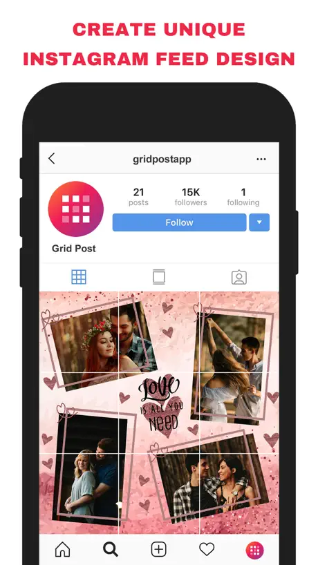 Grid Post - Grids Photo Crop