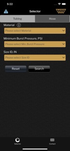 Tubing & Hose Selector screenshot #2 for iPhone