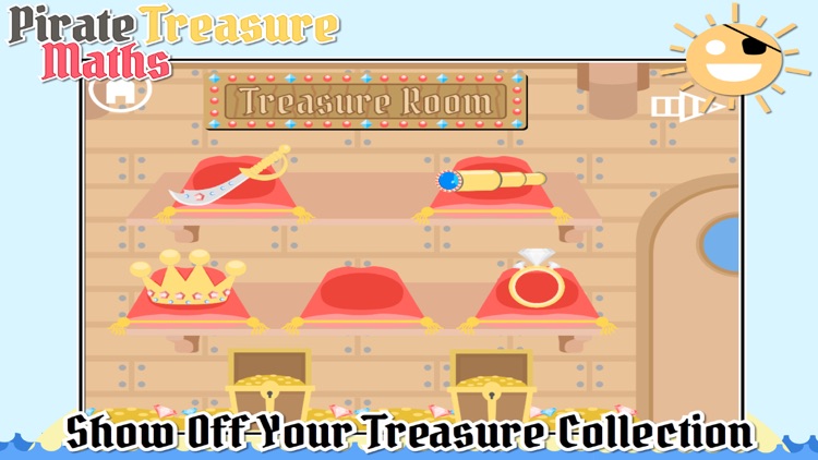 Pirate Treasure Maths - Kids screenshot-4