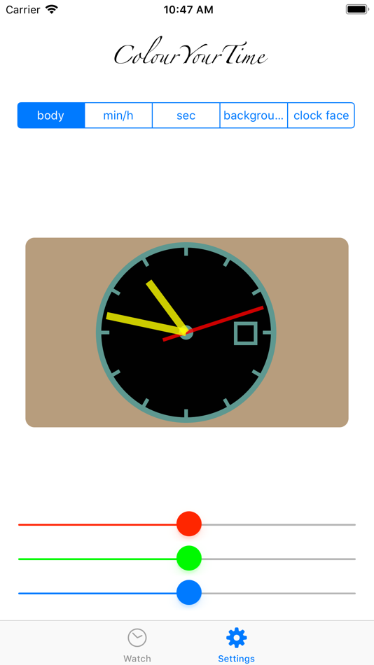 #2. ColourYourTime (iOS) 由: Frank Krueger