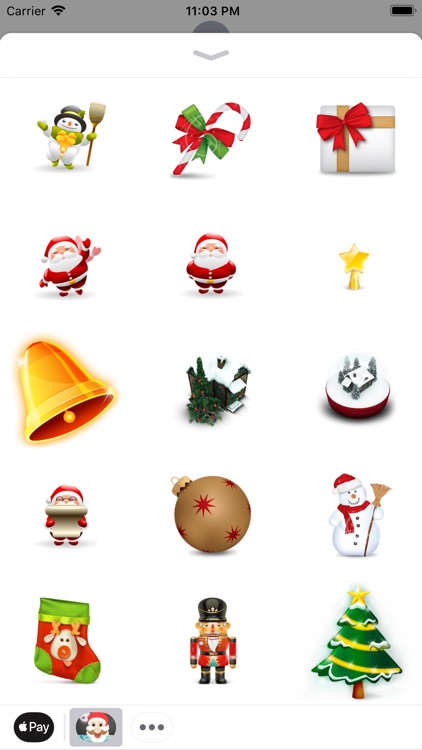 Christmas Santa Sticker