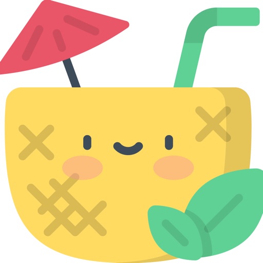 Cute Drinks Stickers icon