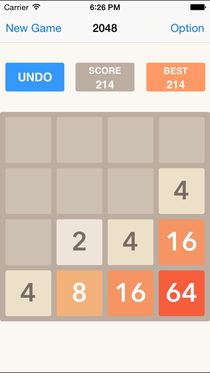 2048 UNDO HD