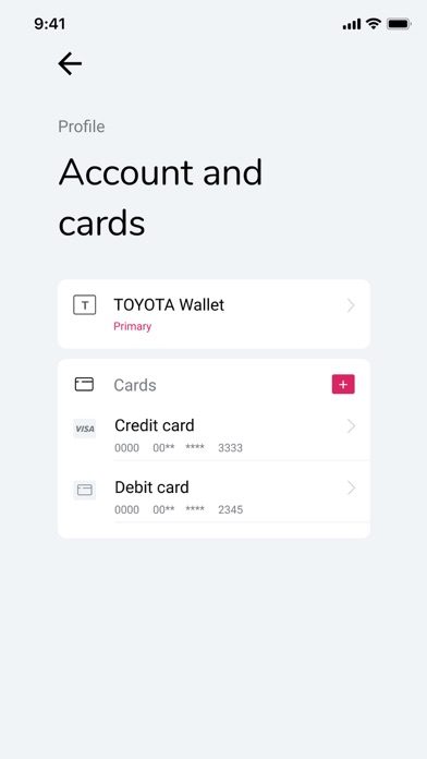 Toyota Wallet Thailand Screenshot