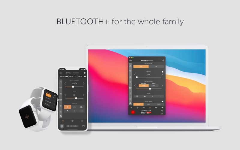bluetooth+ for blackmagic cams iphone screenshot 3
