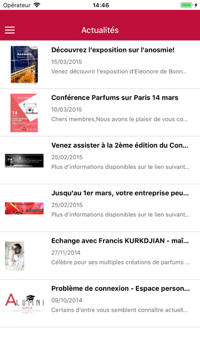 Screenshot #2 pour ISIPCA Alumni