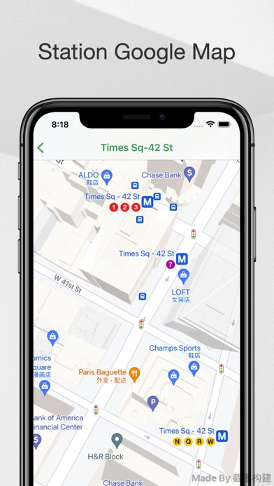NYC Subway MTA Map Screenshot