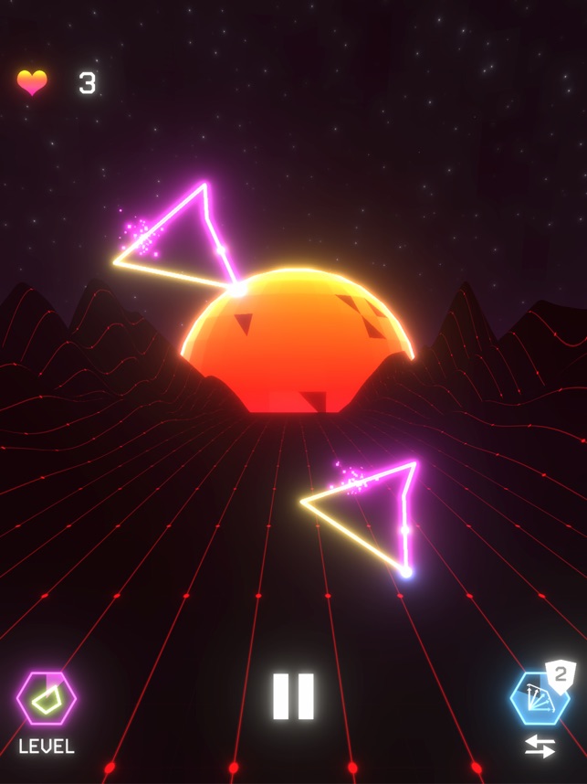 Chaser Tracer é um jogo arcade com músicas synthwave para Android e iOS