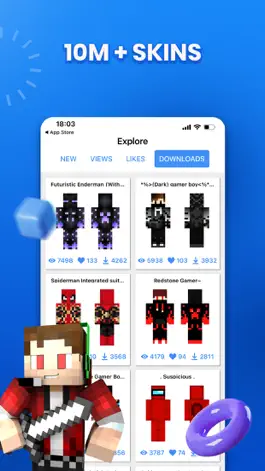 Game screenshot Skin for Minecraft apk