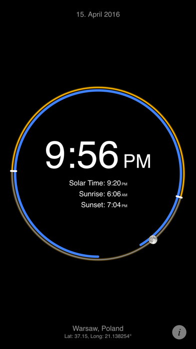 Screenshot #3 pour Sun Clock App