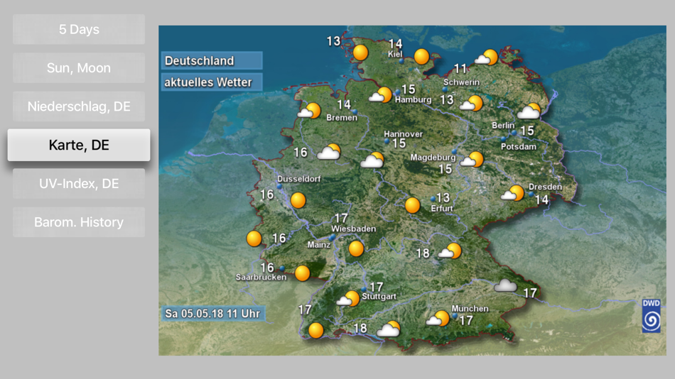 #6. LCD Weather Barometer (iOS) 由: Kai Bruchmann