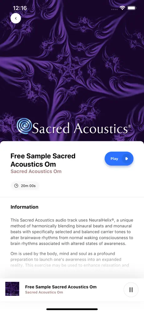 Sacred Acoustics