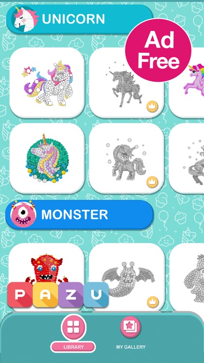 Color by number games for kids