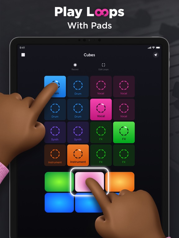 Screenshot #4 pour LooPad - Music & Beat Maker