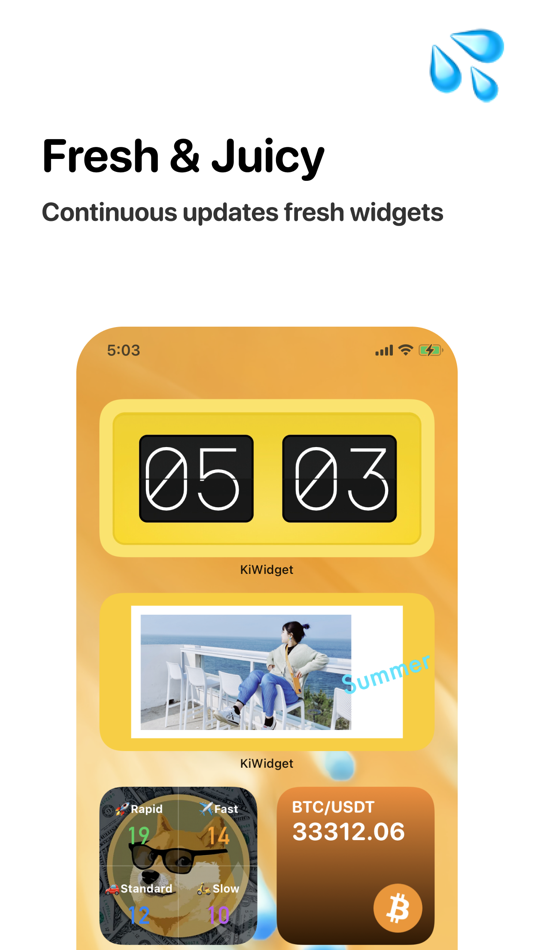 #6. Kiwikiwi-Color Widgets & Photo (iOS) 게시자: Pxtra, llc