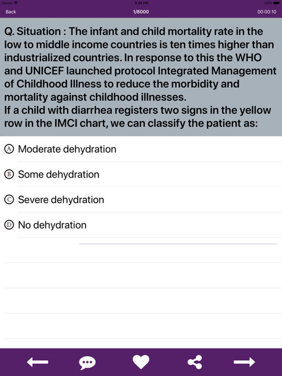 Nursing Quiz 10000+ Questions iPad screenshot 5 - Education app